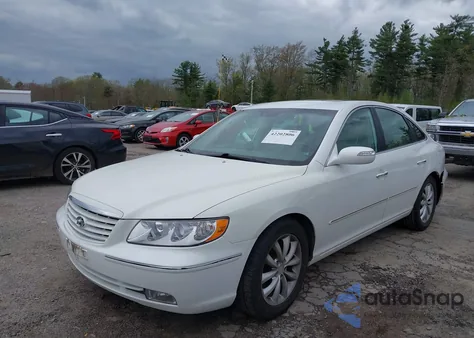 2008 Hyundai Azera Limited from USA, damaged, VIN KMHFC46F08A257052
